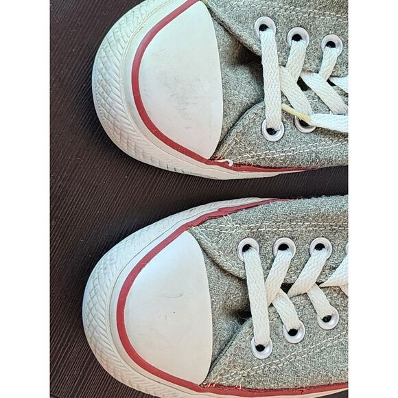 Converse Chuck Taylor All Star Wool Ox Gray Sneakers Women's Size 7 - Picture 2 of 6